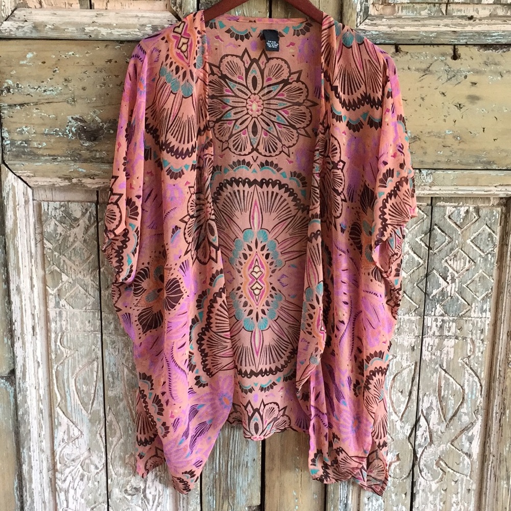 Colorful kimono